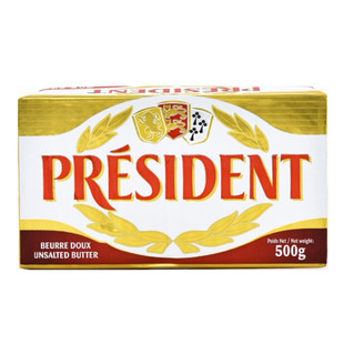 烘焙原料 法国原装进口淡味黄油总统黄油牛油PRESIDENT黄油块200g