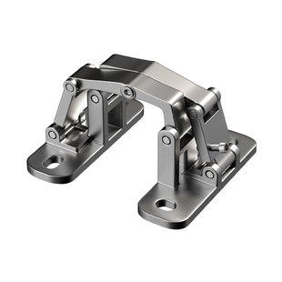 隐形门合页消防栓门铰链暗门石材门暗铰链外开折叠重型不锈钢铰链