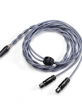 ddHiFi BC150B纯银耳机升级线4.4平衡FOCAL森海塞尔HD490PRO MV1