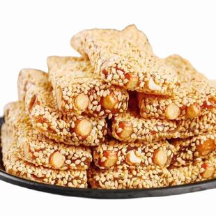 正宗牛皮糖芝麻软糖老式怀旧1斤手工花生牛皮糖糖牛筋糖