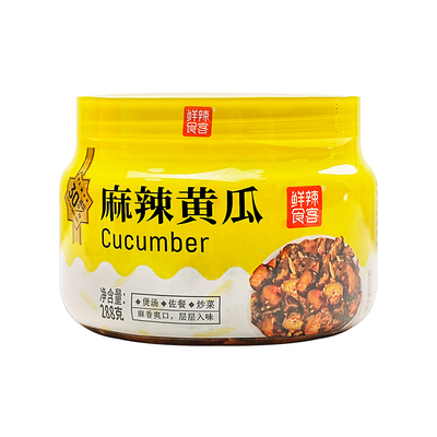 鲜辣食客麻辣黄瓜湖北特产288g