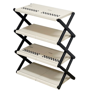 折叠鞋架多层家用门口置物架简易鞋柜免安装宿舍小型鞋子收纳神器