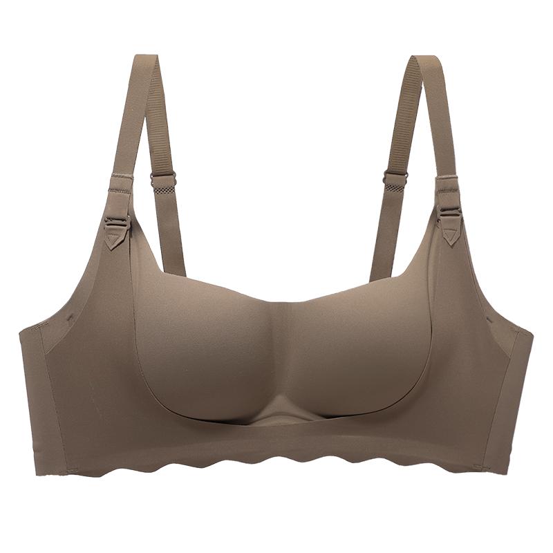 双层提拉内衣女小胸聚拢显大不空杯文胸舒适无痕收副乳防下垂胸罩