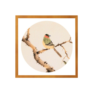 现代简约实木正方形挂墙画框装裱剪纸十字绣边框装饰框照片墙挂墙