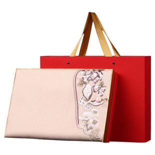 2025新款秋冬羊毛围巾女百搭保暖盘扣披肩外搭送妈妈礼物礼盒包装