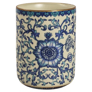 正品中古风200ml汝窑主人杯大号单杯汝瓷仿古暖手茶杯陶瓷茶具杯