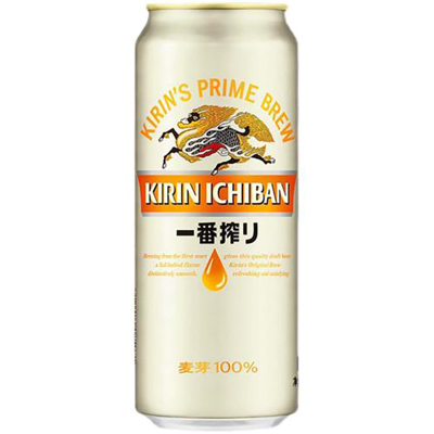 黄啤KIRIN/麒麟500ml*24罐整箱