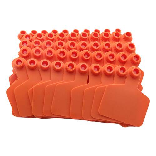 耳标号牌猪牛羊tpu无字耳标记号笔加厚猪牛记号标识牌兽用耳标签