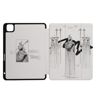 9397霜蓝ipad平板壳适用于苹果ipadpro2018/2020/2024 10.9 11寸12.9寸13寸黑色机壳