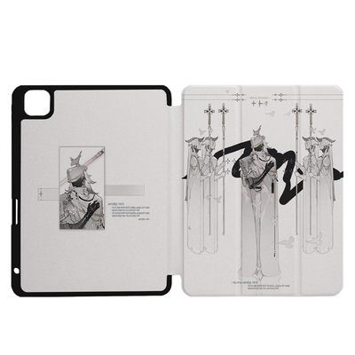 9397霜蓝ipad平板壳适用于苹果ipadpro2018/2020/2024 10.9 11寸12.9寸13寸黑色机壳