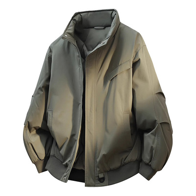 WASSUPPALM棉服男款2025秋冬季