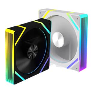 丛林豹星石V1机箱风扇ARGB散热12cm电脑神光同步ARGB幻彩PWM棱镜