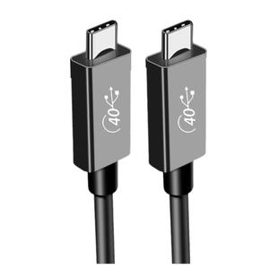 usb4数据线thunderbolt雷电3pd快充100w充电线2全功能typec线40Gb