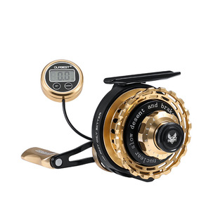 欧贝丝特鱼鹰筏钓轮套装磁力缓降带数显微铅桥欧贝斯特筏轮变色龙