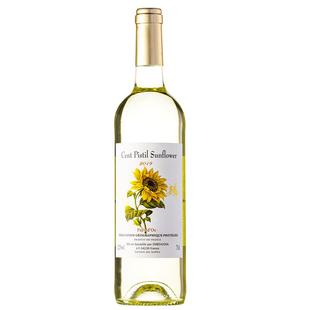 【自营】法国进口 长相思干白葡萄酒12.5度红酒整箱果酒赠香槟杯