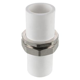 PPR管双头铜活接直接头4分6分1寸20/25/32/40/50/63/75水管配件