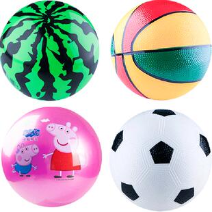 儿童足球篮球婴幼儿弹力宝宝拍拍球玩具运动亲子互动男孩新年礼物