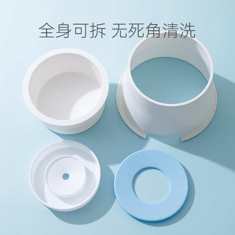 狗狗碗喝水碗不湿嘴漂浮水盆浮力饮水器猫水碗护颈猫咪宠物防打翻