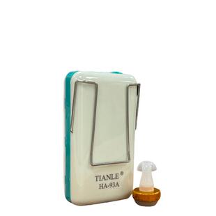 天乐HA-93A助听器盒式耳聋耳背老人机老年人耳机专用正品电池官