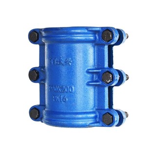 管道抢修器直管哈夫节补漏堵漏铸铁快速接头PE PVC抱箍DN15-1米