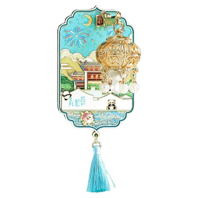 宫灯金属冰箱贴北京故宫南京杭州苏州上海湖北省博物馆文创纪念品