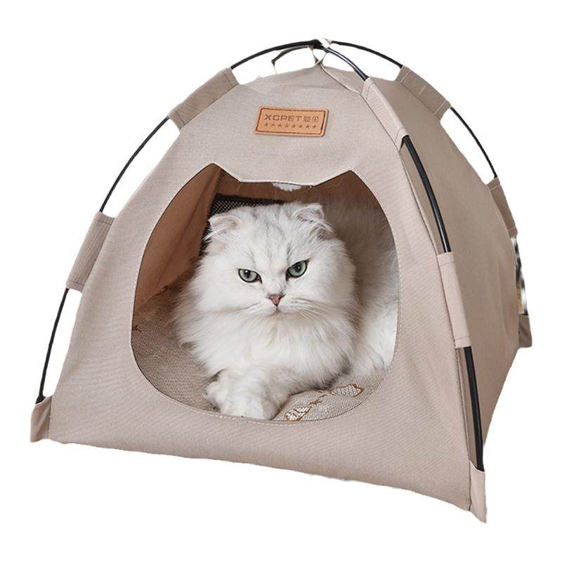 露营风帐篷猫窝狗窝四季通用