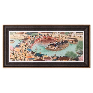 3D-JP【全景】新版塑料挂墙装饰相框平面拼图框组合框1000-4000片