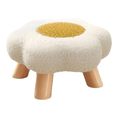 小凳子家用矮凳沙发凳软包板凳客厅网红茶几凳实木儿童坐凳垫脚凳