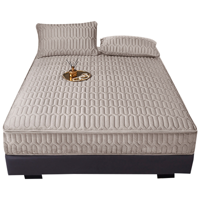 双面可用六面全包床笠夹棉床垫罩