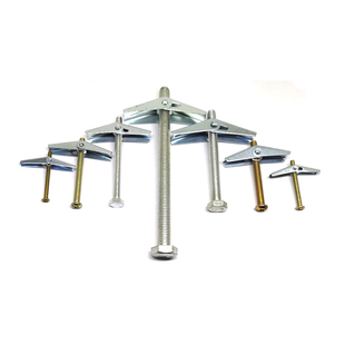 铁飞机膨胀螺丝空心墙石膏板预制板兰花夹纤维板壁虎伞形胀栓胀塞