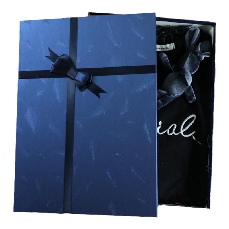 衣服礼品盒子高级礼盒空盒礼物包装盒围巾大衬衫送男友礼物盒睡衣