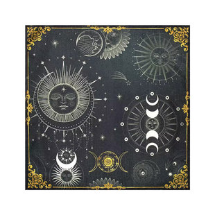 桌布定制来图订做logo纯色图案diy罗牌塔书推牌布塔布卡牌布定做