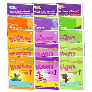 【自营】送答案本正版剑桥YLE英语考试真题starters movers flyers剑桥少儿英语教材剑桥yle考试真题剑桥考级剑桥一级剑桥二级三级