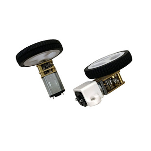 GA12-N20减速电机卧式蜗轮蜗杆微型齿轮马达 3V6V12V智能小车轮子