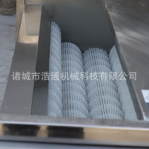 供应单位食堂餐厅用土豆清洗去皮机  小型毛刷清洗机 毛辊清洗机