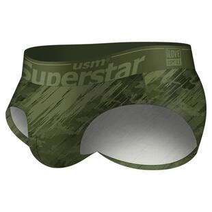 USM高端时尚高弹男三角裤 超柔透气速干男内裤 性感显大 个性裤衩