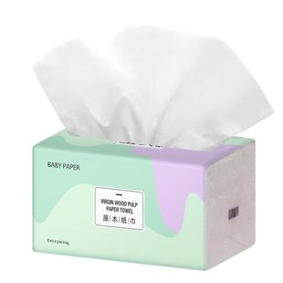 雪亮家庭装抽纸400系列30包纸巾卫生纸可湿水擦手纸家用餐巾纸