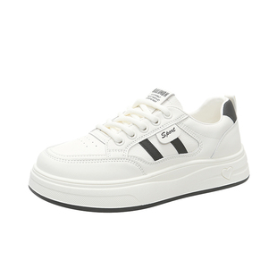 踩屎感小白鞋女2026新款春季百搭平底学生休闲板鞋轻便软底女鞋子