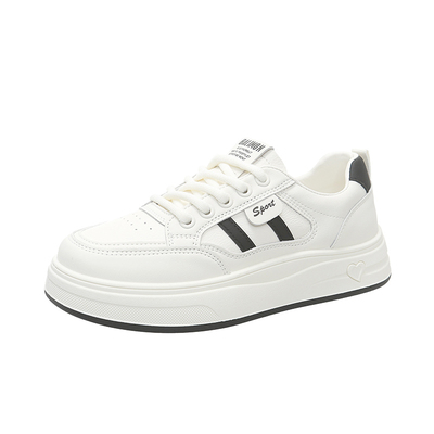 踩屎感小白鞋女春季百搭软底