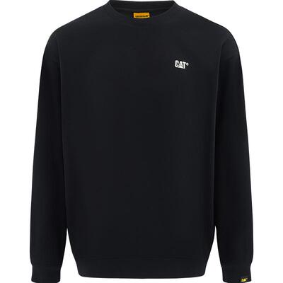 CAT卡特春季男士户外复古百搭工装风套头刺绣小LOGO圆领卫衣