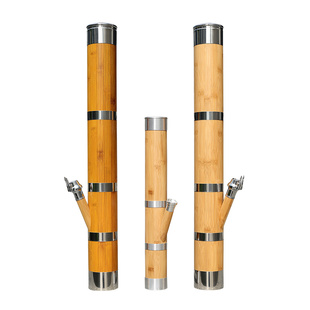 高档天然竹子水烟筒金竹破竹云南水烟筒水烟丝烟桶水烟具烟斗大号