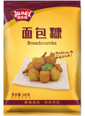 极美滋黄面包糠白面包糠