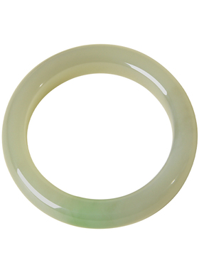 凤飞凰和田玉翠青54.5mm手镯