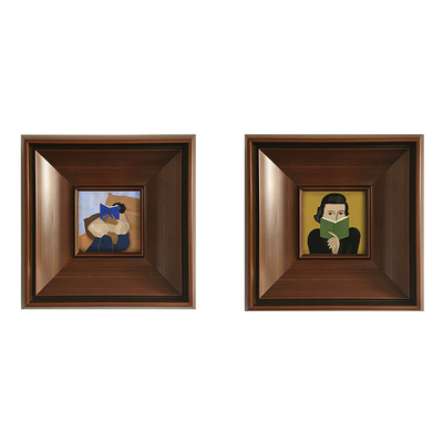 nomoon中古实木画框小众复古