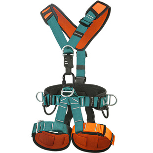 国标全身5五点式高空作业安全带攀岩救援空调安装安全绳全套装备