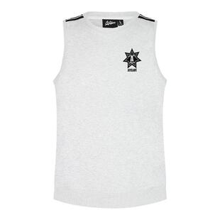 A11SLAVE基础徽章印花情侣背心宽松休闲无袖T恤坎肩汗衫男女夏新