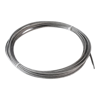 304不锈钢包塑钢丝绳透明晾衣绳