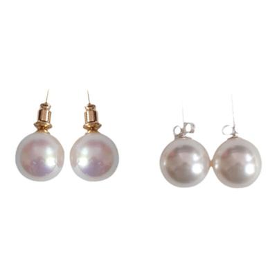 fever同款强光施家珍珠耳钉