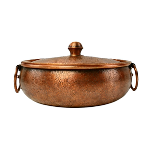 铜锅火锅电磁炉铜火锅特厚纯紫铜火锅炉老北京铜锅涮羊肉鸳鸯家用