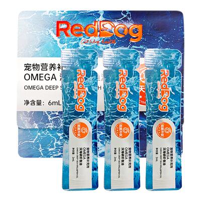 【顺买】红狗深海磷虾鱼油12ml小样猫犬专用Omega3护肤美毛试用装